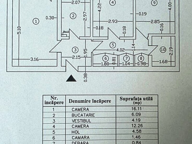 Piata Muncii, 5 minute metrou, chiar pe Basarabia, stradal, vedere spate